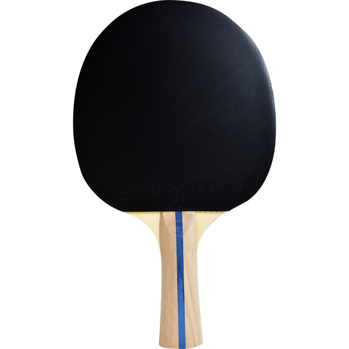 Butterfly Lin Yun-Ju S-1: Close-up of backside of the blade